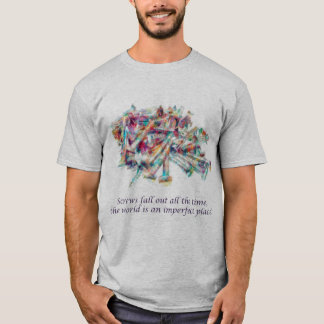 T-shirt Les vis tombent de Grey T Chemise