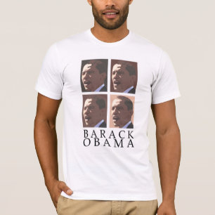T-shirt Les visages de Barack Obama