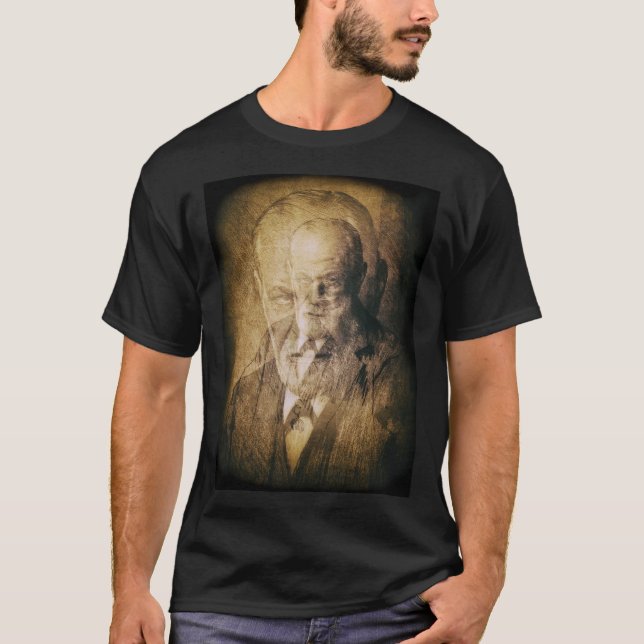 T-shirt Les visages de Freud (Devant)