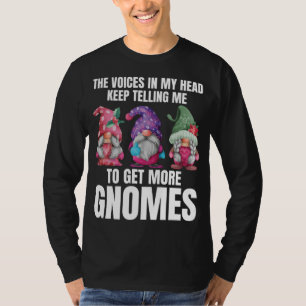 T-shirt Les Voix Dans Ma Tête Continuent À Me Dire D'En Ob
