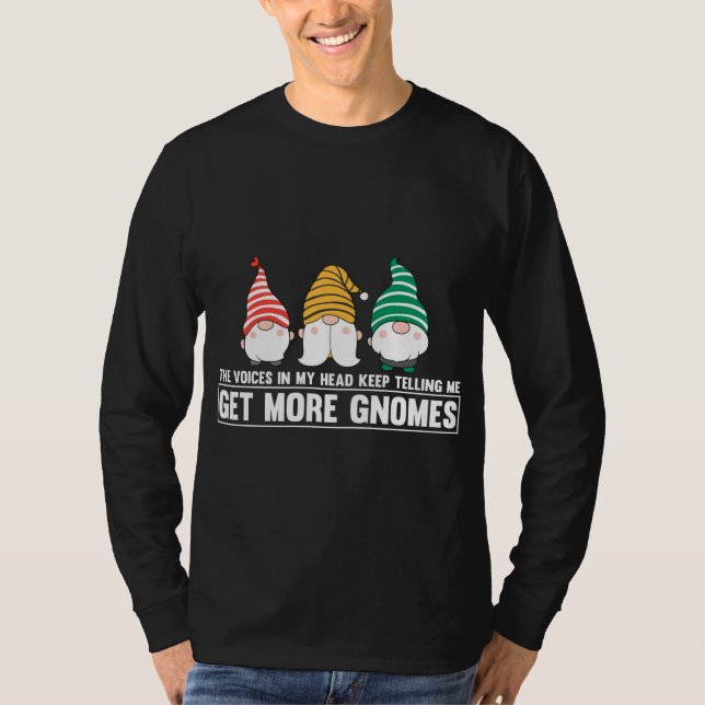 T-shirt Les Voix Dans Ma Tête Continuent À Me Dire Obtenir (Devant)