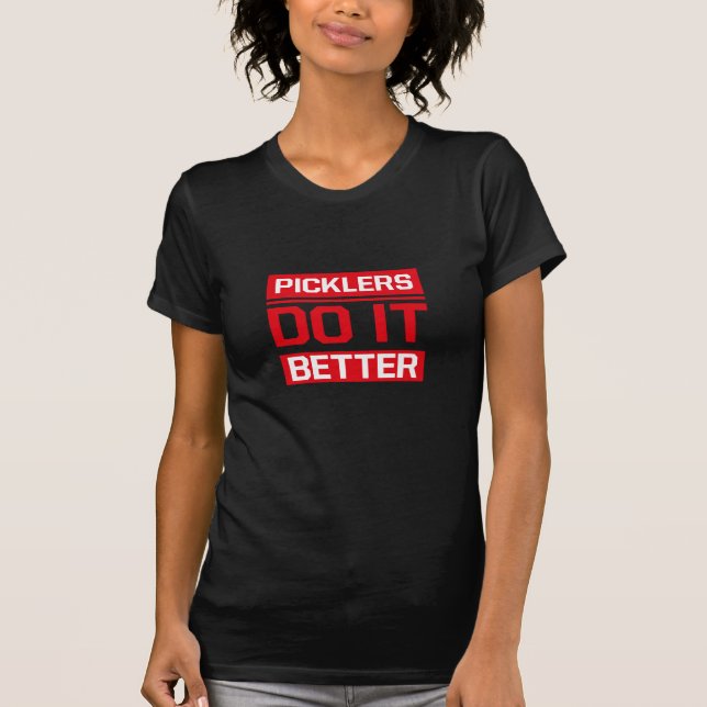 T-shirt Les voleuses font mieux - Pickleball Femmes (Devant)