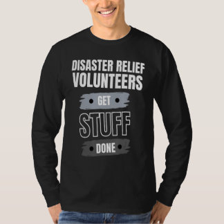 T-shirt Les Volontaires De Secours Aux Catastrophes Se Fon