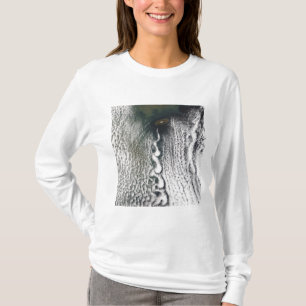 T-shirt Les vortexes de nuage outre de Cheju font, la