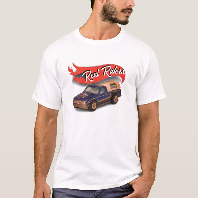 T-shirt Les vrais coureurs diecast mini camion léger T-shi (Devant)