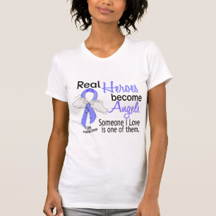 T-shirt Les vrais héros deviennent cancer de la prostate