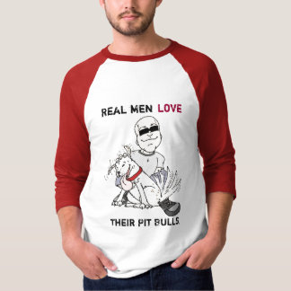 T-shirt Les vrais hommes aiment leurs taureaux de mine