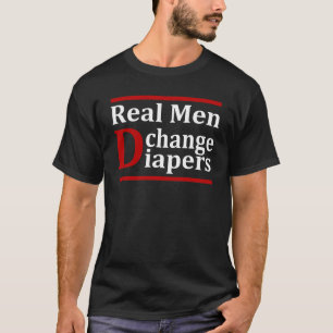 T-SHIRT LES VRAIS HOMMES CHANGENT DE DIAPÔMES