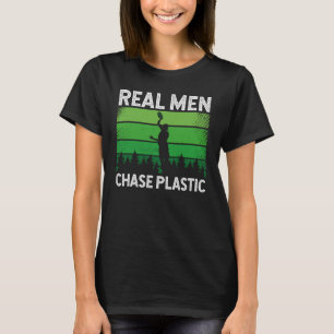 T-shirt Les vrais Hommes Chase Plastic Ultimate Frisbee