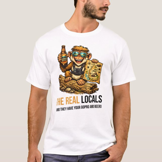T-shirt Les Vrais Locaux (Devant)