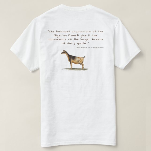 T-shirt Les vrais Nigérians (Design dos)