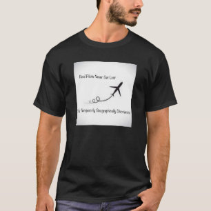 T-shirt Les vrais pilotes ne se perdent jamais