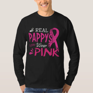T-shirt Les Vrais Pommes Portent Le Cancer Du Sein Rose Se