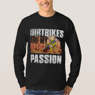 T-shirt Les VTT Sont Mon Passion Les Vélos Dirt Vélo Graph