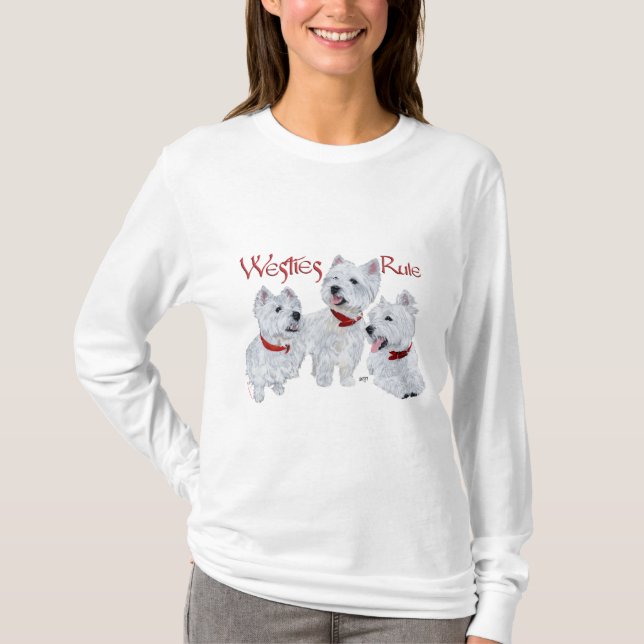 T-shirt Les Westies règnent ! (Devant)