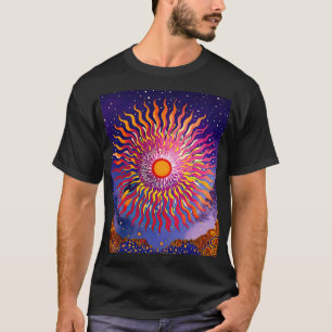 T-shirt "Les Whispers solaires dans le ciel" Le soleil