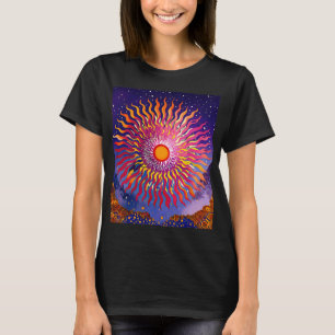 T-shirt "Les Whispers solaires dans le ciel" Le soleil