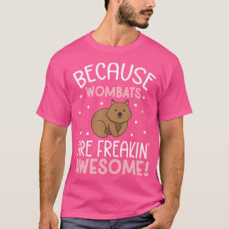 T-shirt Les Wombats sont des Freakin'