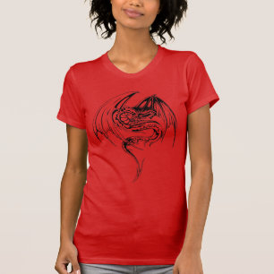 T-shirt Les wyverns dragons sont des créatures mythiques d