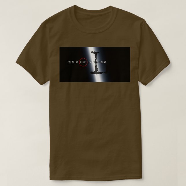 T-shirt Les XFiles de lumière (Design devant)