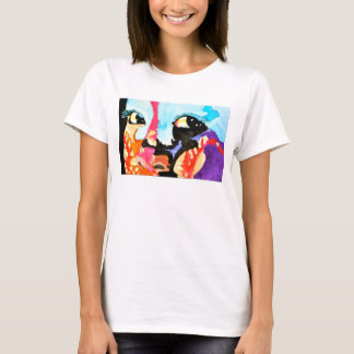 T-shirt Les yeux africains
