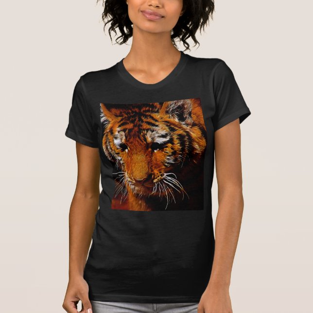 T-shirt Les yeux des tigres (Devant)