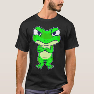 T-shirt Les yeux mal offrent la grenouille