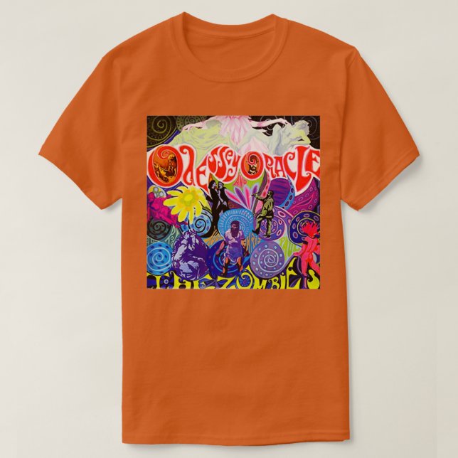 T-shirt Les zombies Odessey et le cadeau Oracle pour les h (Design devant)