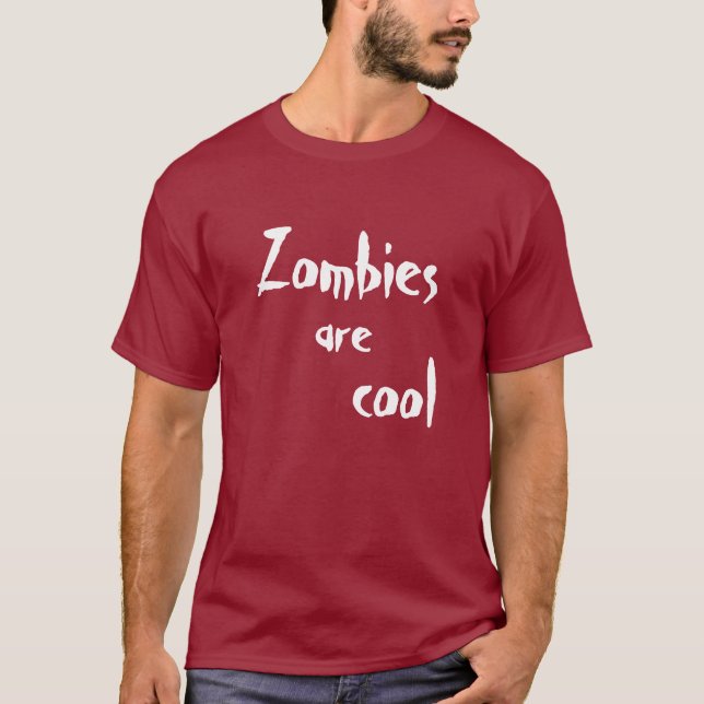 T-shirt Les zombis sont frais (Devant)