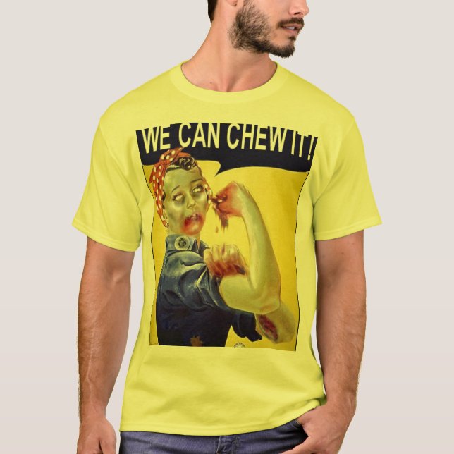 T-shirt Les zombis unissent (Devant)