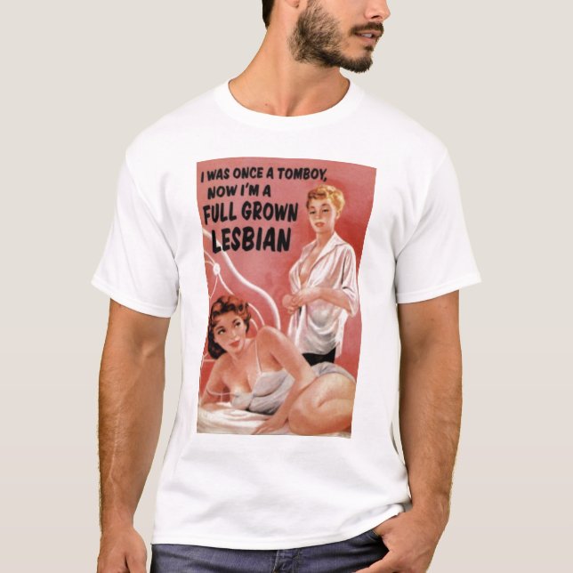 T-shirt Lesbienne adulte (Devant)