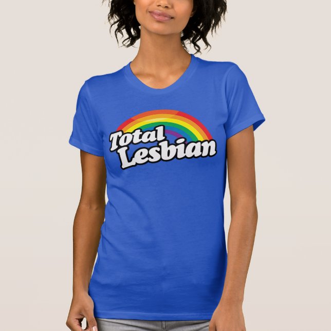T-SHIRT LESBIENNE TOTALE (Devant)