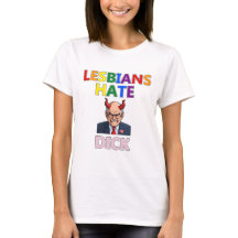 t-shirt lesbiennes détestent les bites