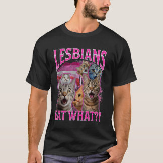 T-shirt Lesbiennes Drôles Propriétaire De Chat Lesbiennes