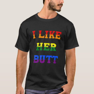 T-shirt Lesbiennes LGBT Couples Conforme Je L'Aime