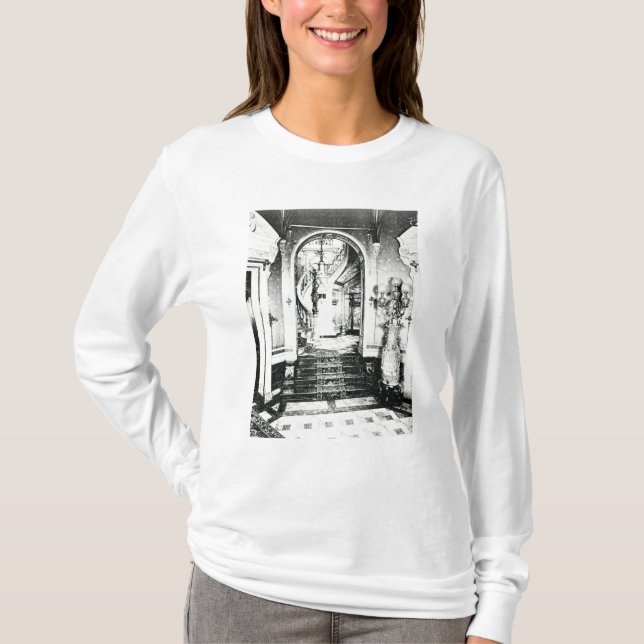 T-shirt L'escalier de vestibule et d'onyx (Devant)