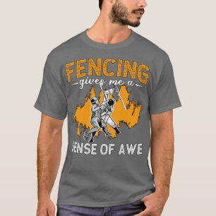 T-shirt L'Escrime Me Donne Un Sens Des Longswords Duel Fen
