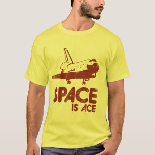 T-shirt L'espace est l'as