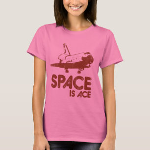 T-shirt L'espace est l'as