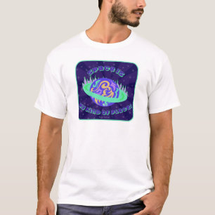 T-shirt L'espace est mon genre de lieu drôle Astro Cartoon
