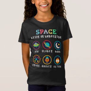 T-Shirt L'espace nous fait nous poser des questions