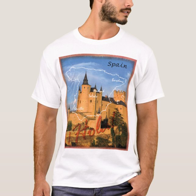 T-shirt L'Espagne (Devant)