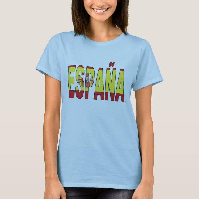 T-shirt L'Espagne (Devant)