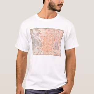 T-shirt L'Espagne : Carte de Madrid, C1920