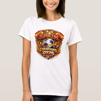 T-shirt L'Espagne championne 2026