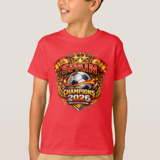 T-shirt L'Espagne championne 2026
