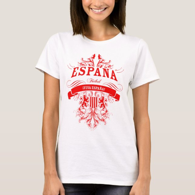 T-shirt L'ESPAGNE - vivat Espana (Devant)