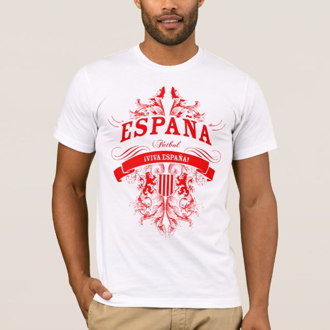 T-shirt L'ESPAGNE - vivat Espana (Devant)