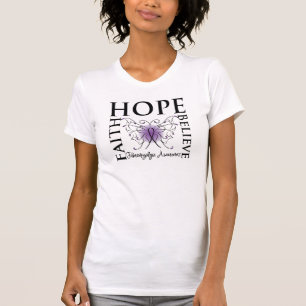 T-shirt L'espoir croient la foi - fibromyalgie