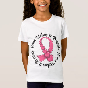 T-Shirt L'espoir de CANCER DU SEIN le rend possible